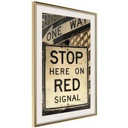 Arkiio Affisch Road Signs [Poster] 40x60 Poster